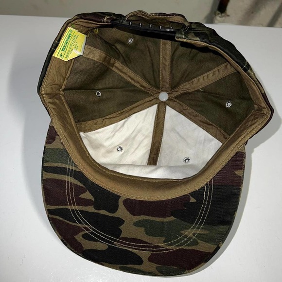 Vintage Texsport outdoors camo gorp gorpcore military snapback hat - Picture 3 of 4